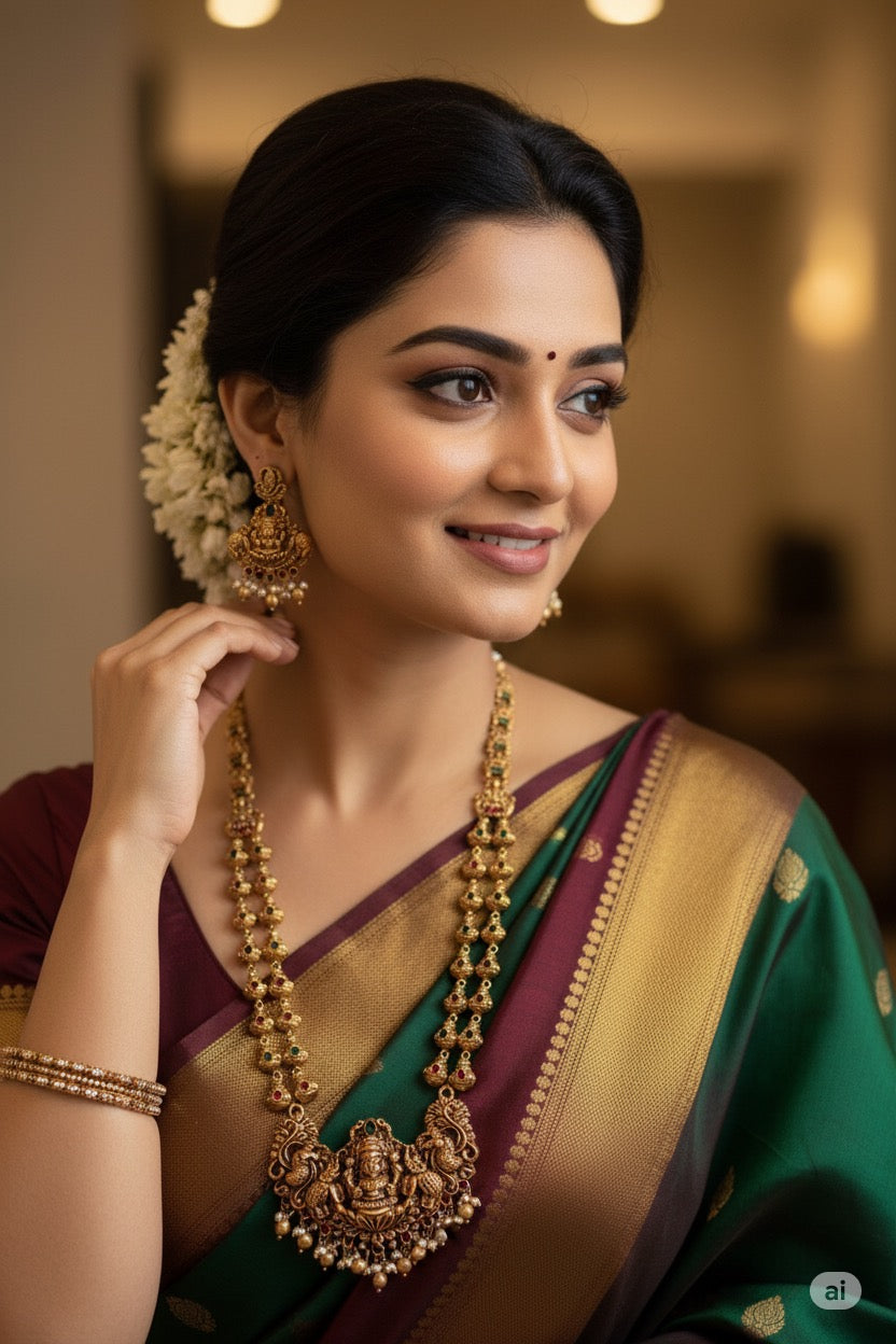 Antique Temple Haram -2 line Aksha Trends