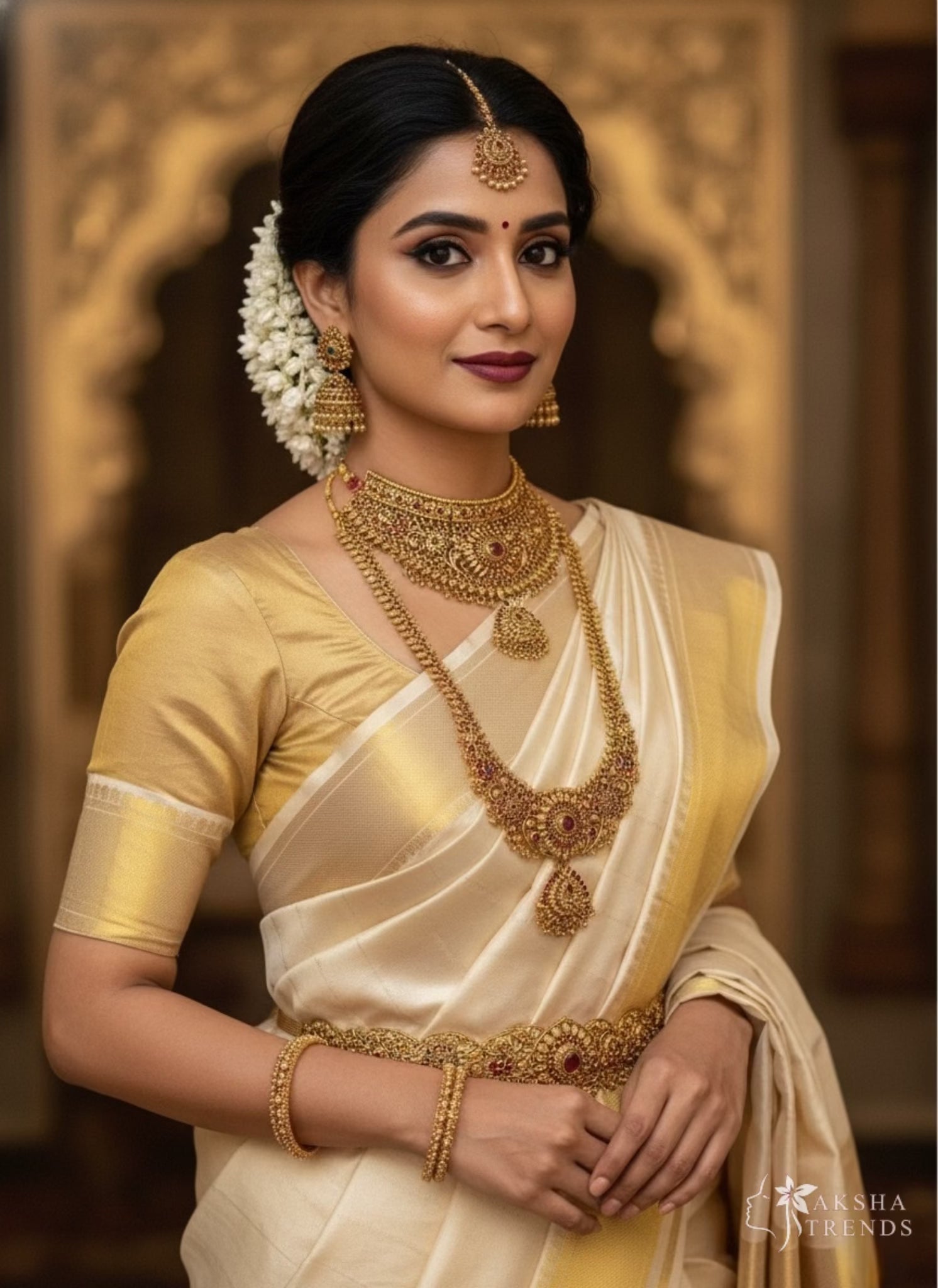 Floral kemp semibridal Aksha Trends