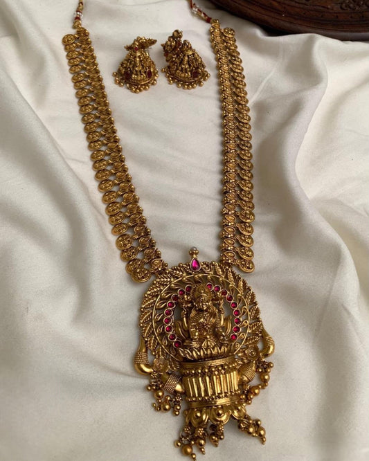 Antique lakshmi bridal haram Aksha Trends