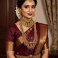 Heavy Lakshmi semi bridal -Ruby Aksha Trends