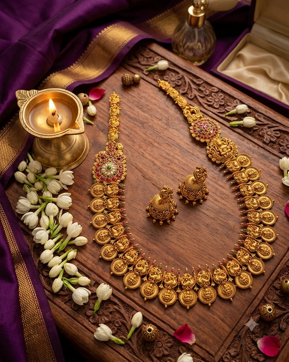 Grand lakshmi bridal haram Aksha Trends