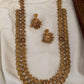 Antique Kasumalai bridal haram Aksha Trends