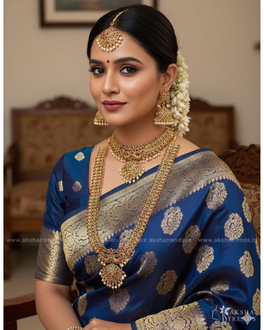 Floral semi bridal set Aksha Trends