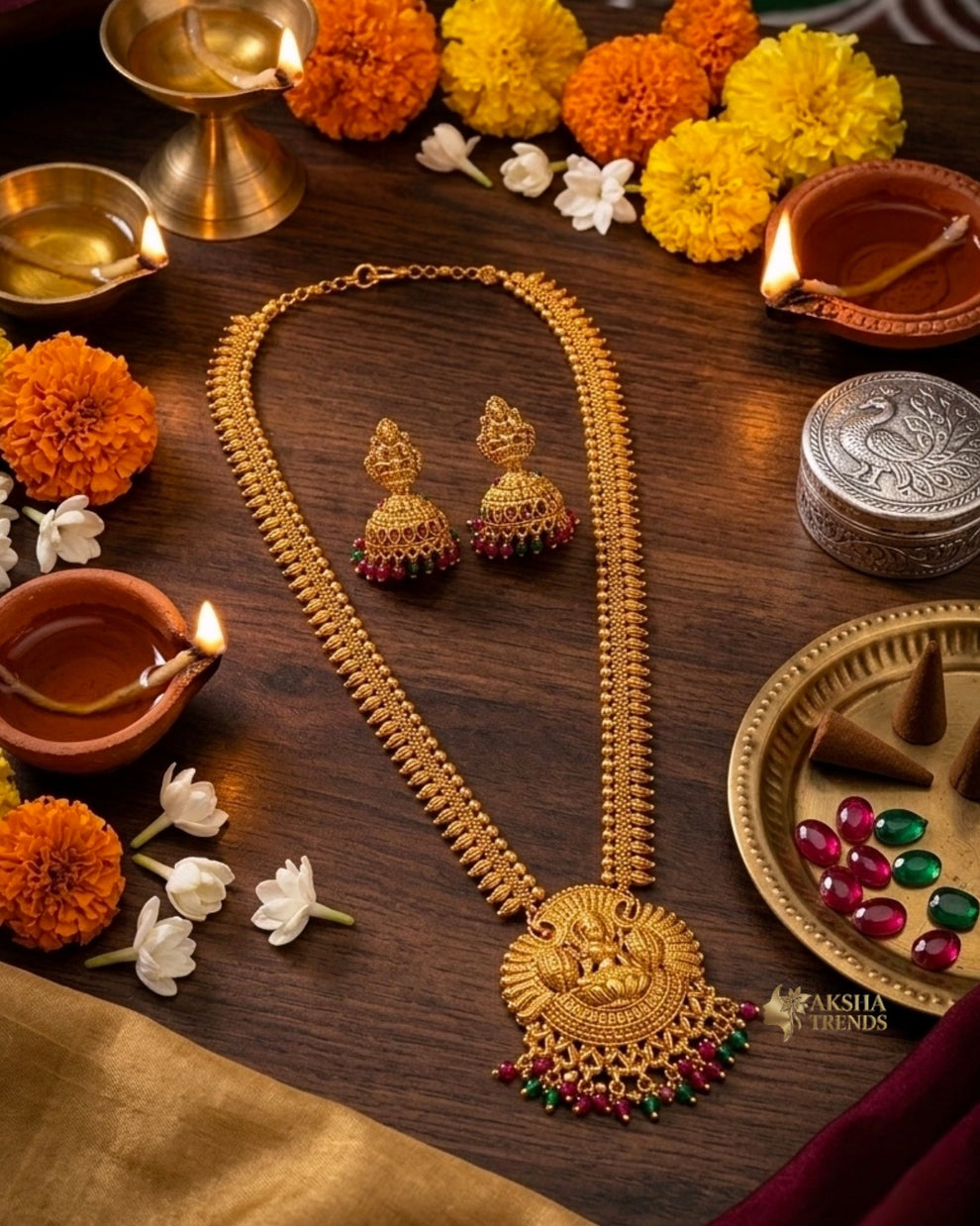 Antique lakshmi haram Aksha Trends 