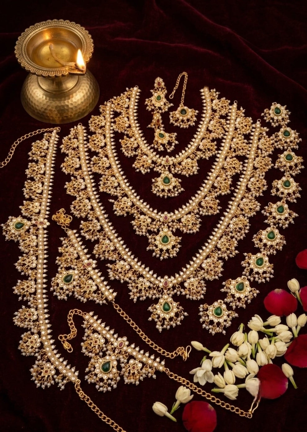 Guttapusalu Bridal -full set Aksha Trends 