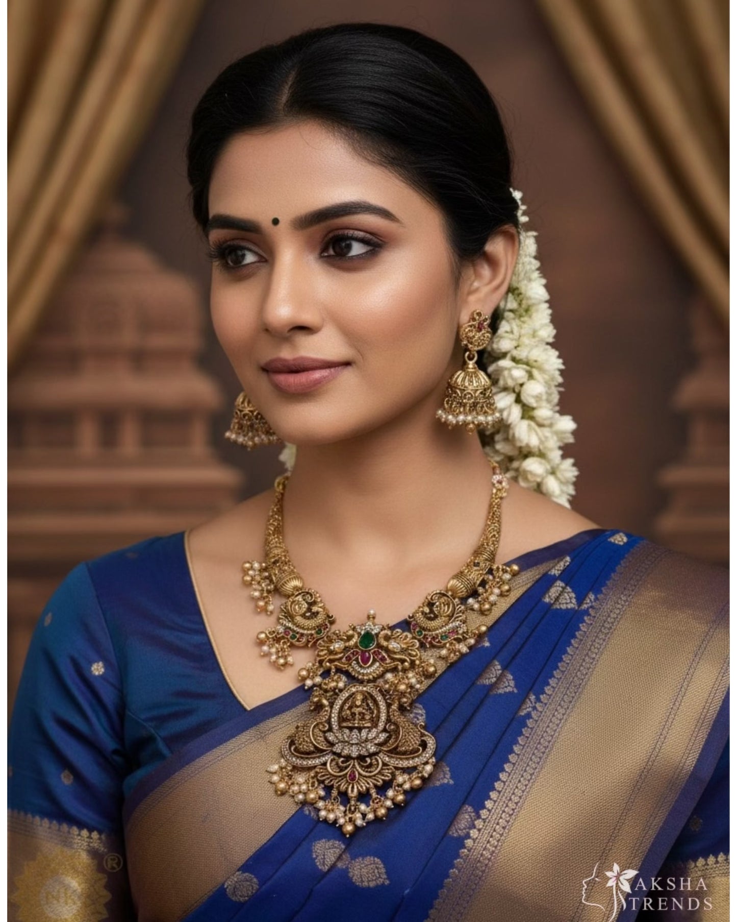 Antique bridal Nagas Necklace Aksha Trends