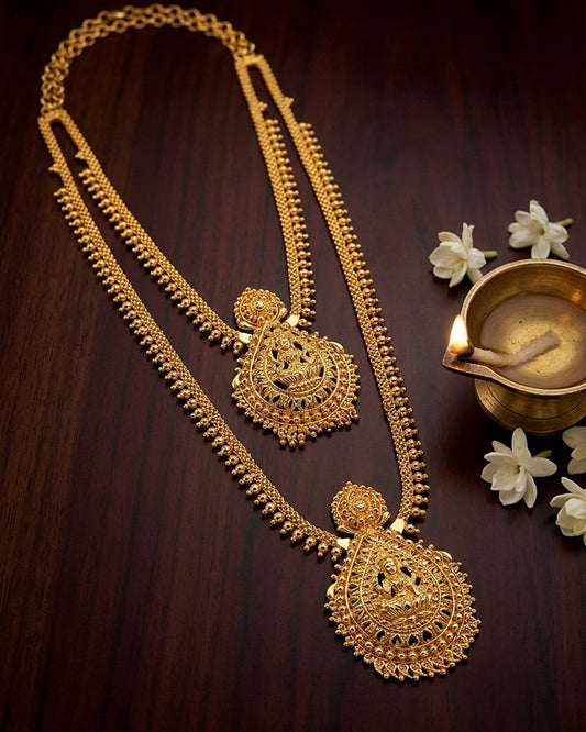 1gm gold covering bridal -Lakshmi Aksha Trends