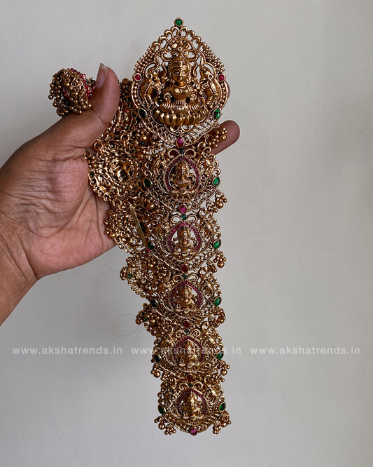 Lakshmi Bridal Jadai billa -long Aksha Trends