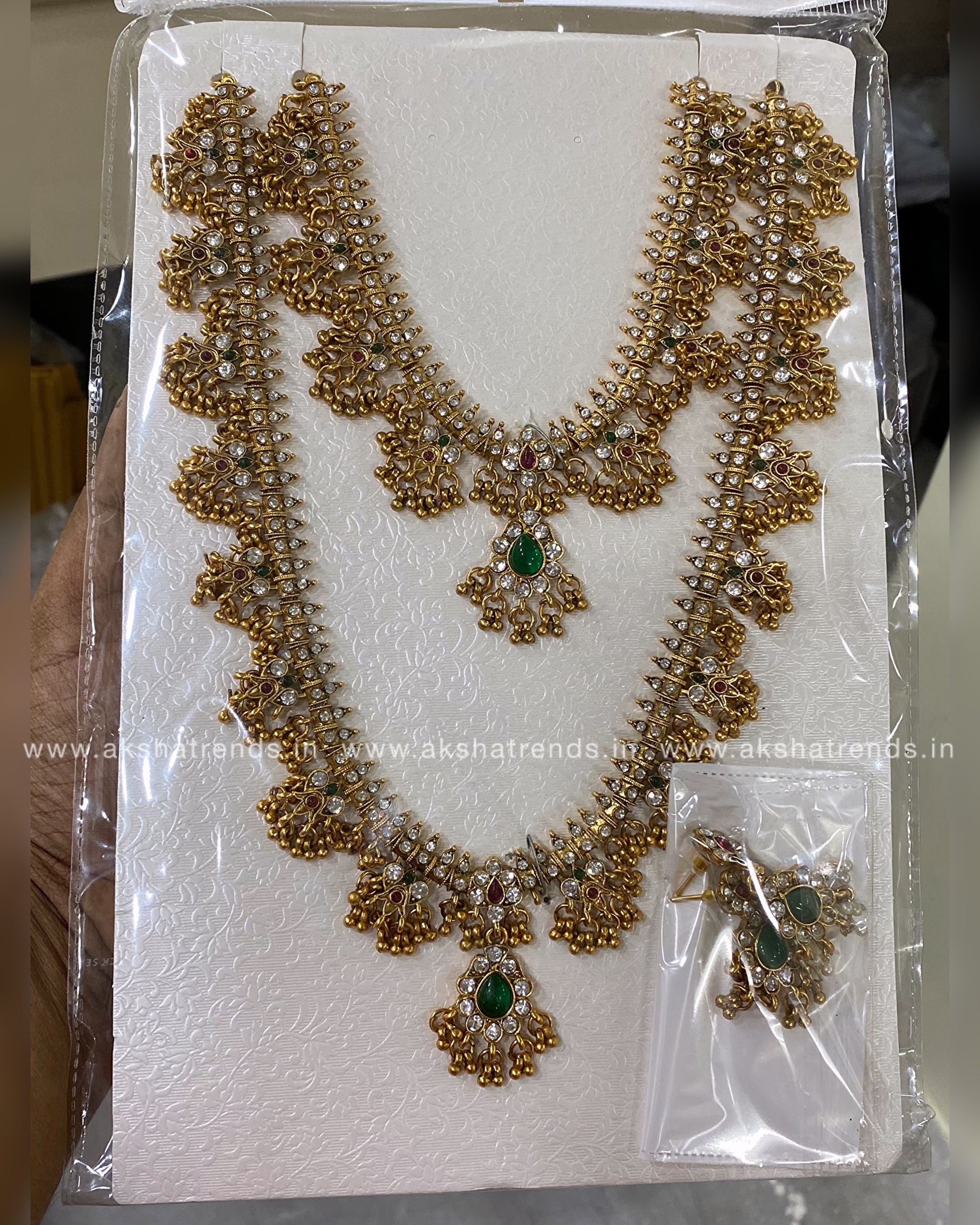 Guttapusalu bridal combo -Gold Aksha Trends