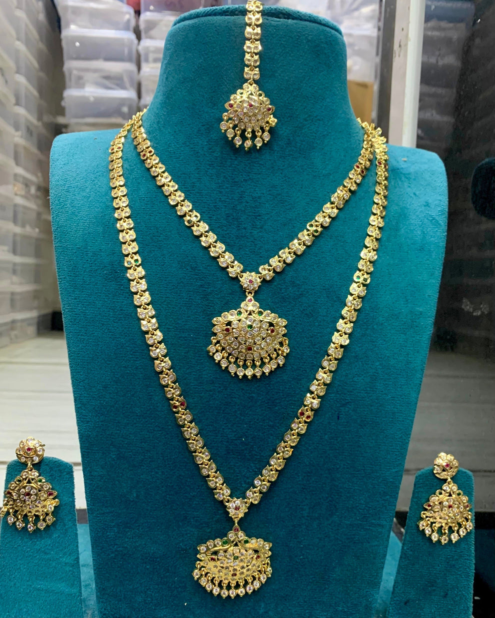 1gm gold covering bridal -Impon Aksha Trends 
