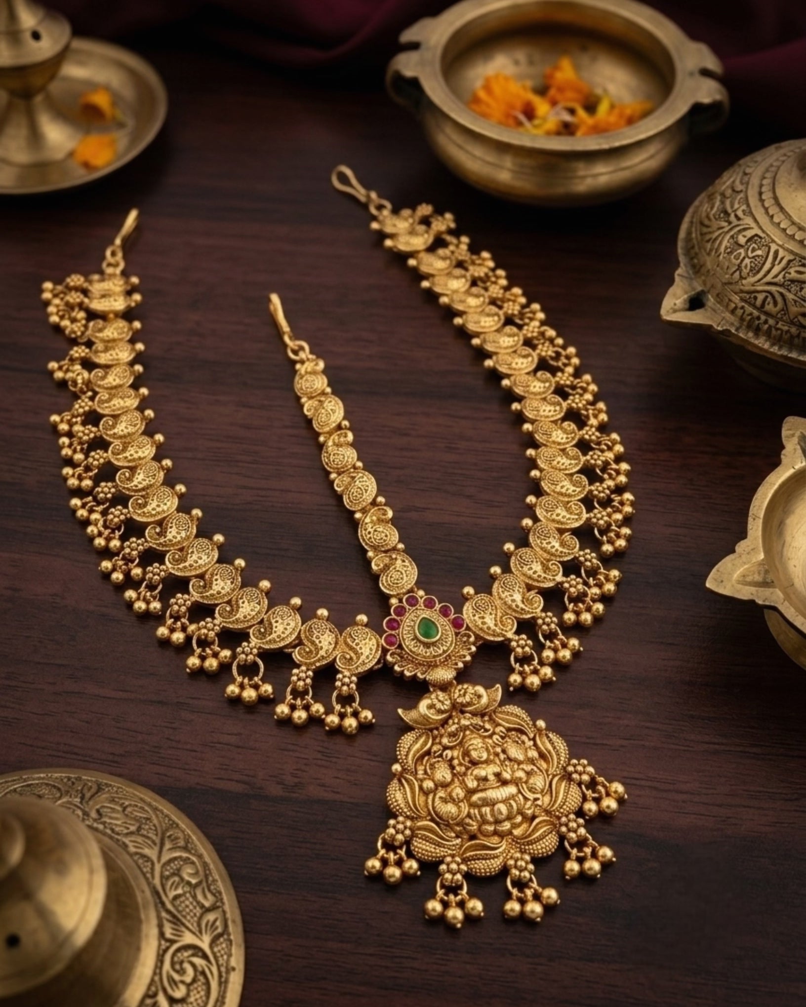 Antique mathapatti tikka -lakshmi Aksha Trends