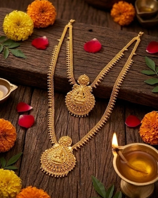 1gm gold covering bridal -Lakshmi Aksha Trends