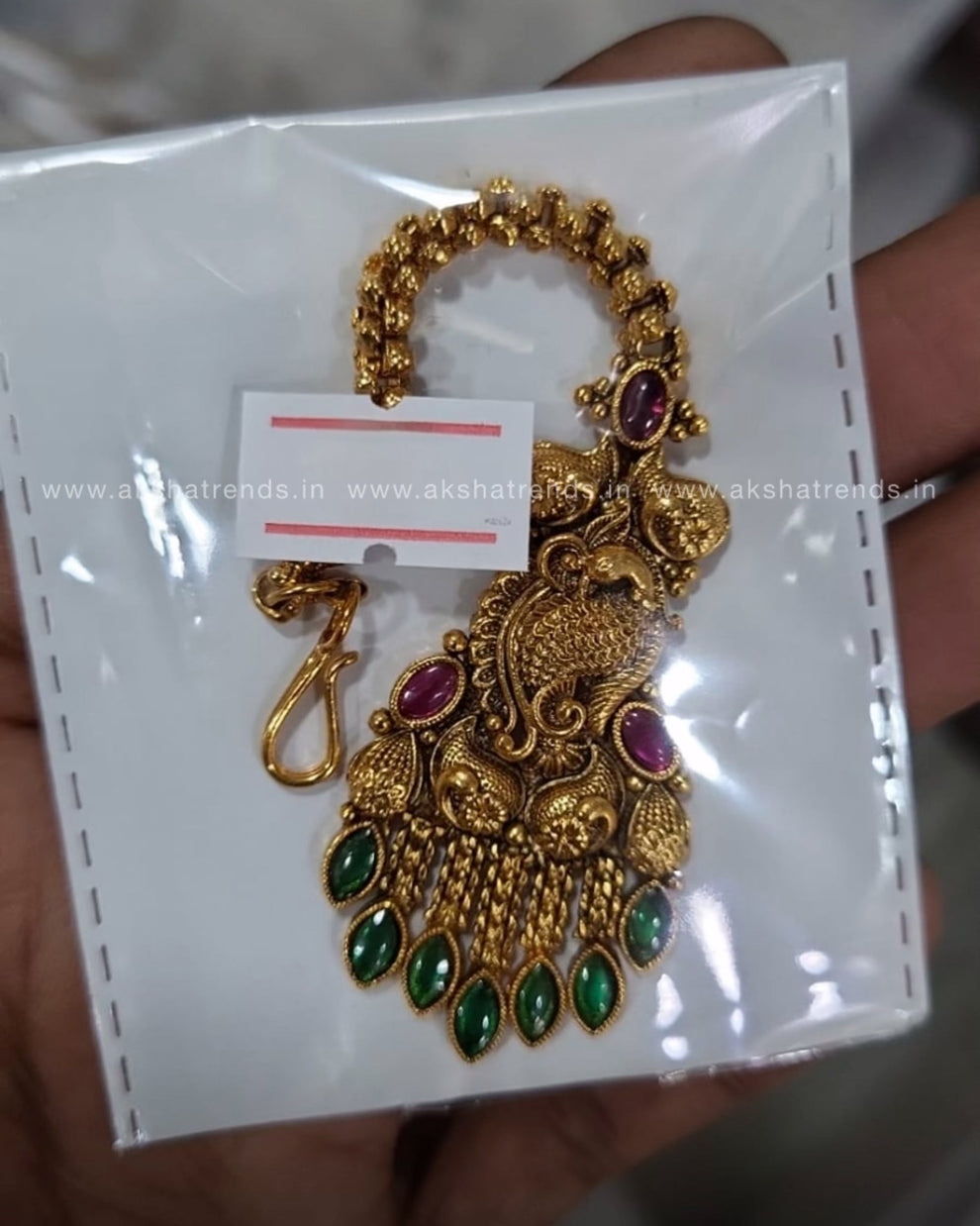 Premium gold tikka Aksha Trends 