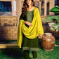 Kurti Set -Green Aksha Trends