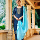 Kurti Set -Blue Aksha Trends
