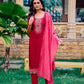 Kurti Set -Red Aksha Trends