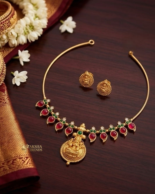 Antique kemp Hasli necklace Aksha Trends