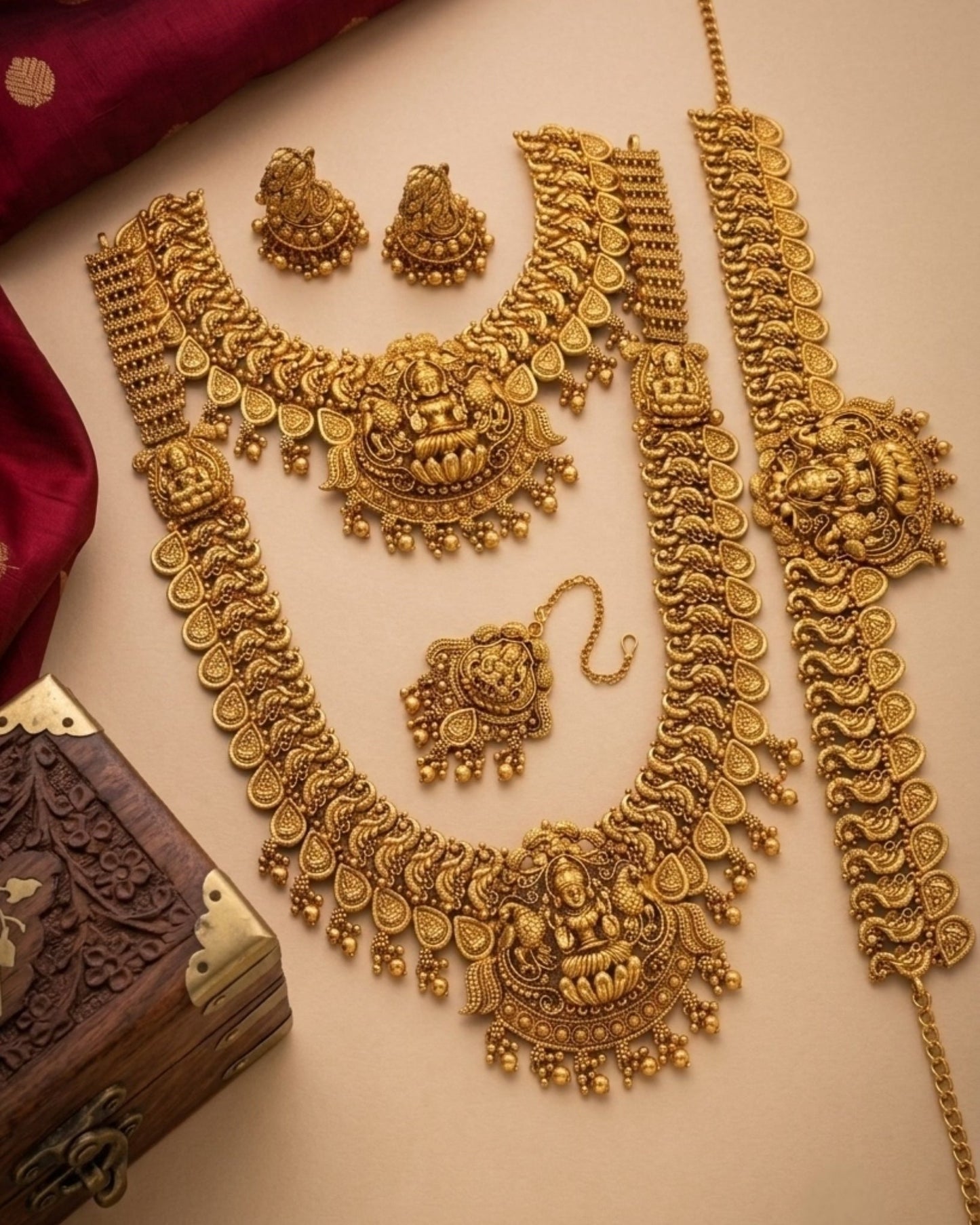 Grand Lakshmi Bridal combo Aksha Trends