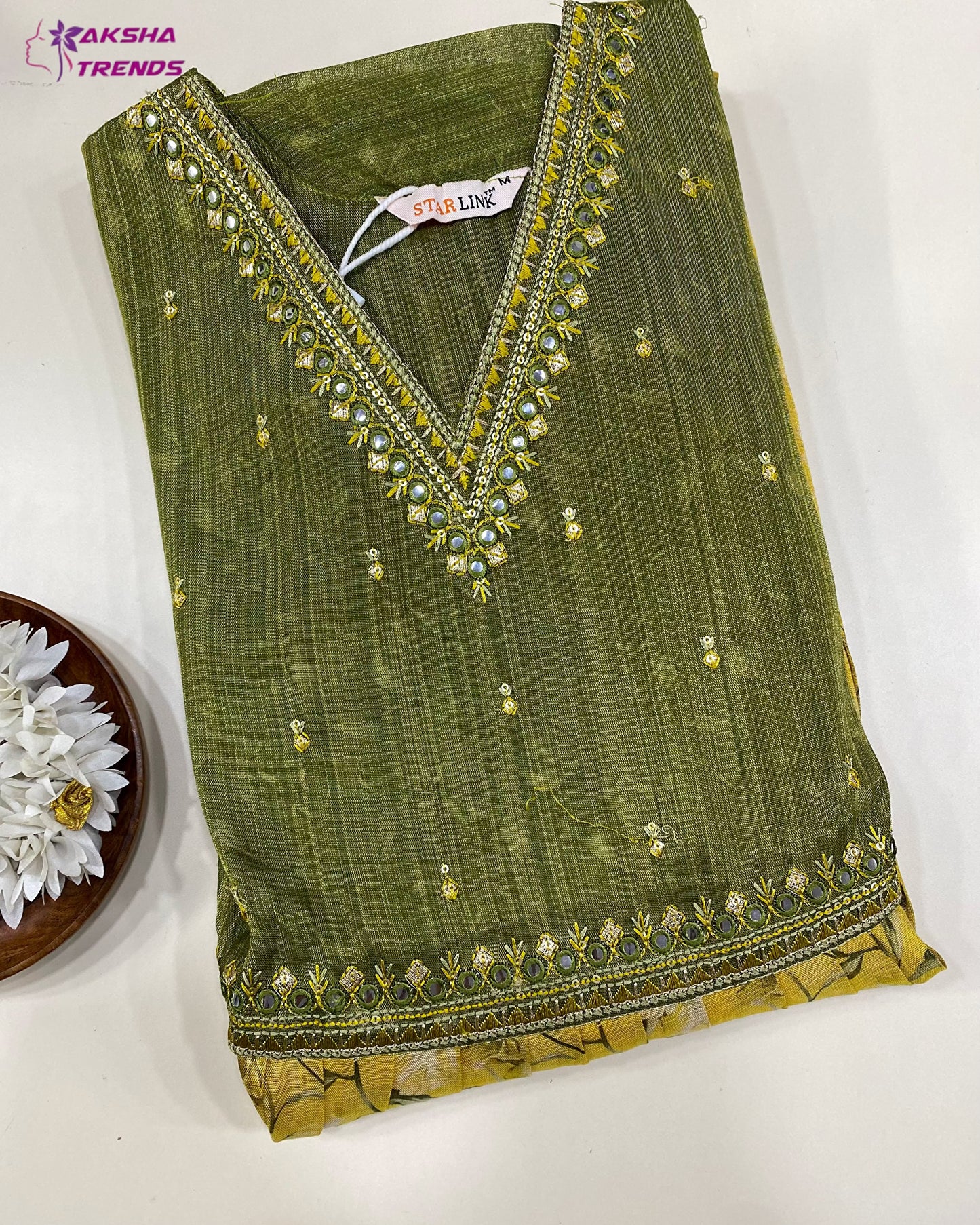 Premium Silk Anarkali Kurti (M) Aksha Trends