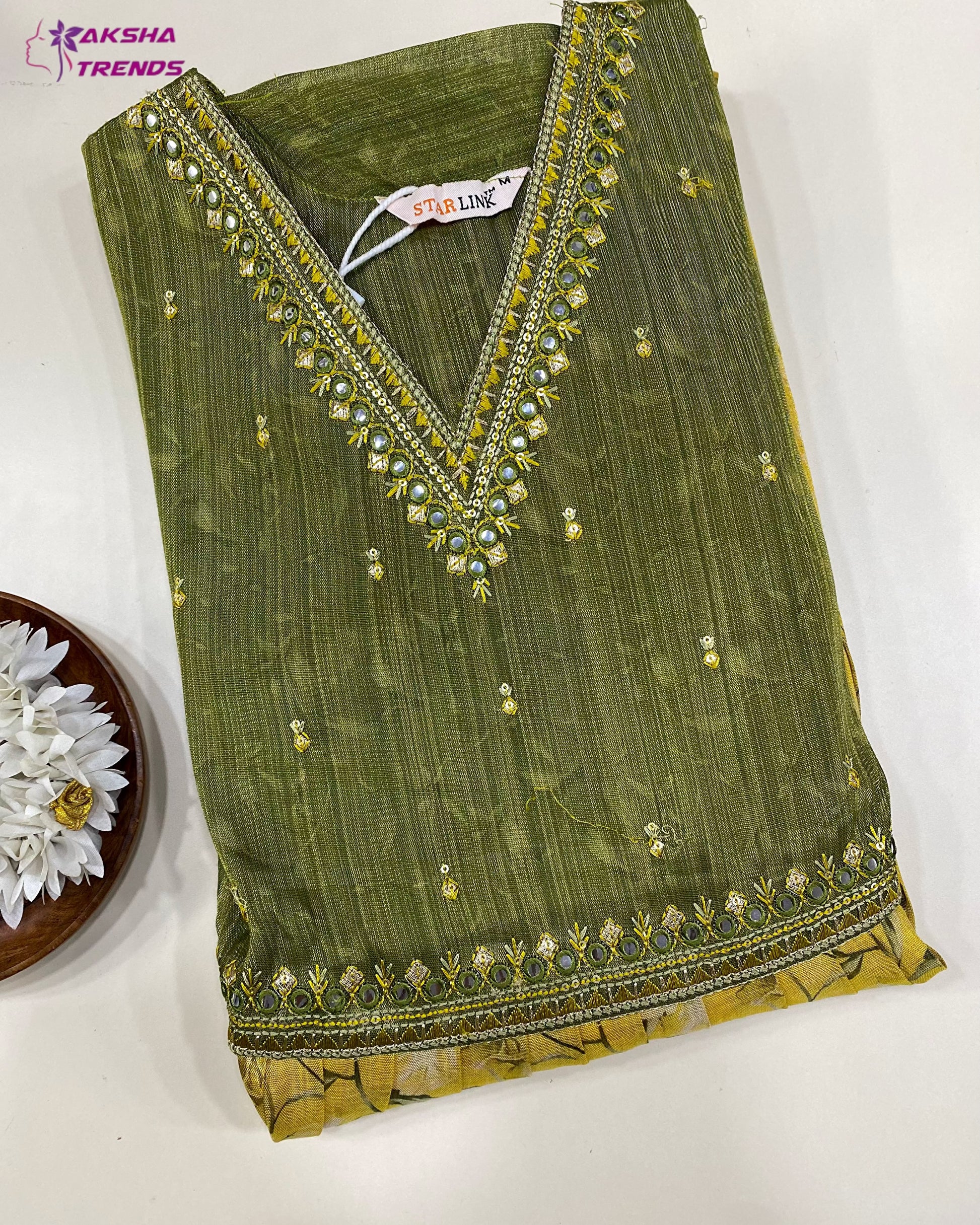 Premium Silk Anarkali Kurti (M) Aksha Trends