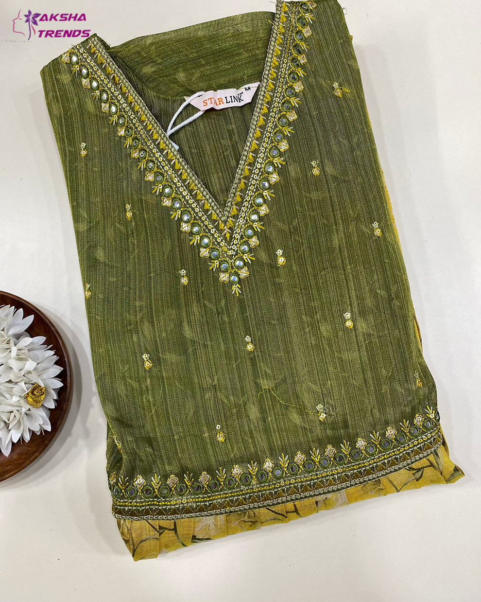 Premium Silk Anarkali Kurti (M) Aksha Trends 
