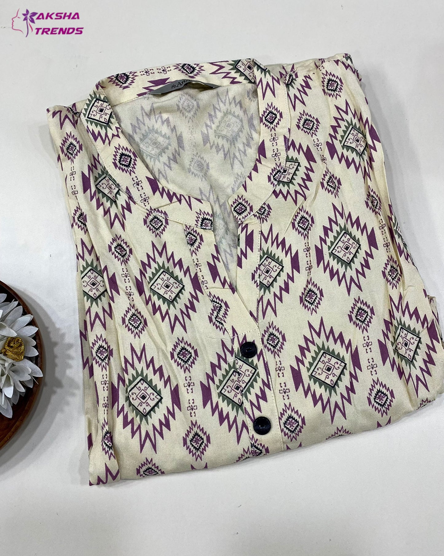 Rayon Soft Kurti Aksha Trends