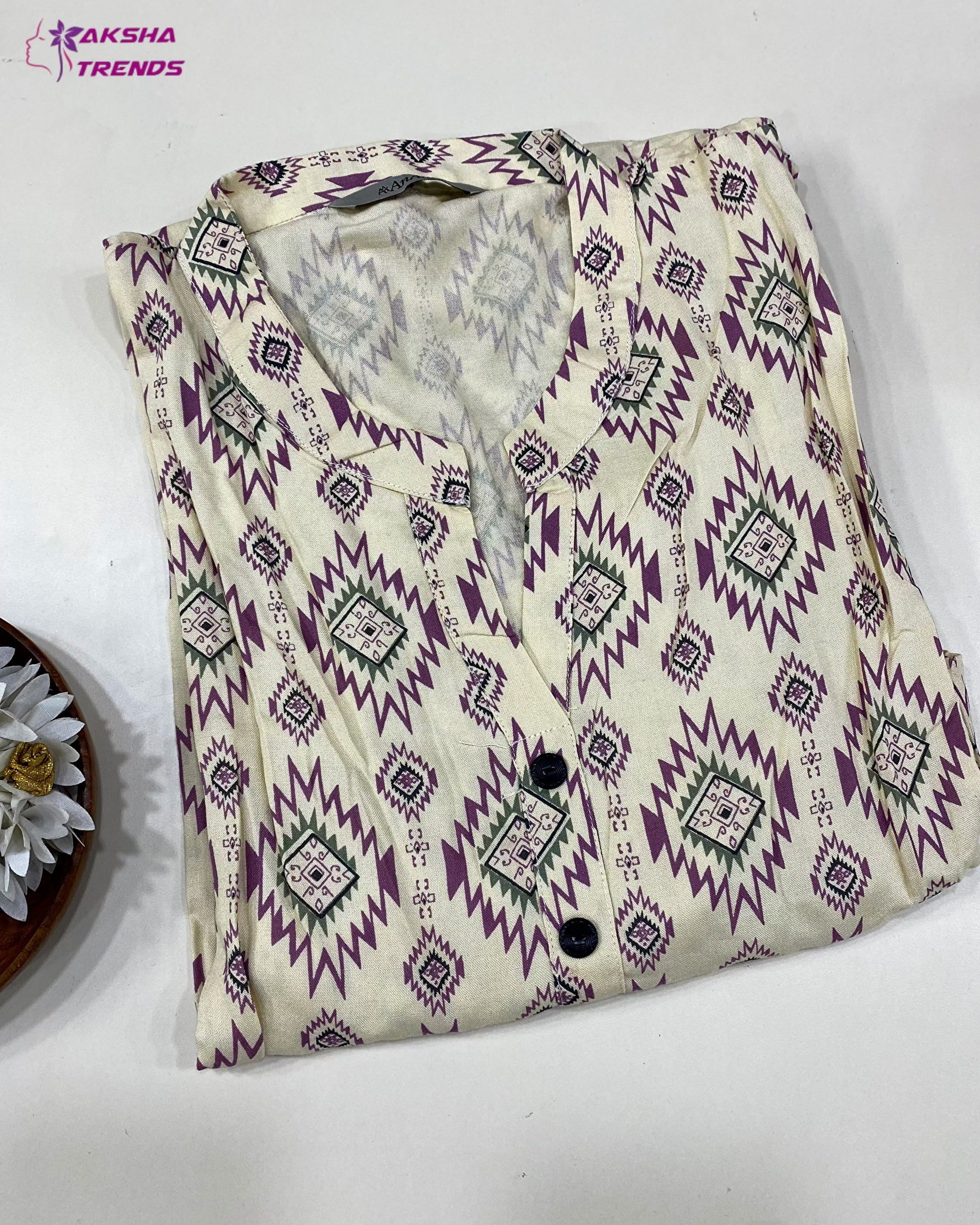 Rayon Soft Kurti Aksha Trends