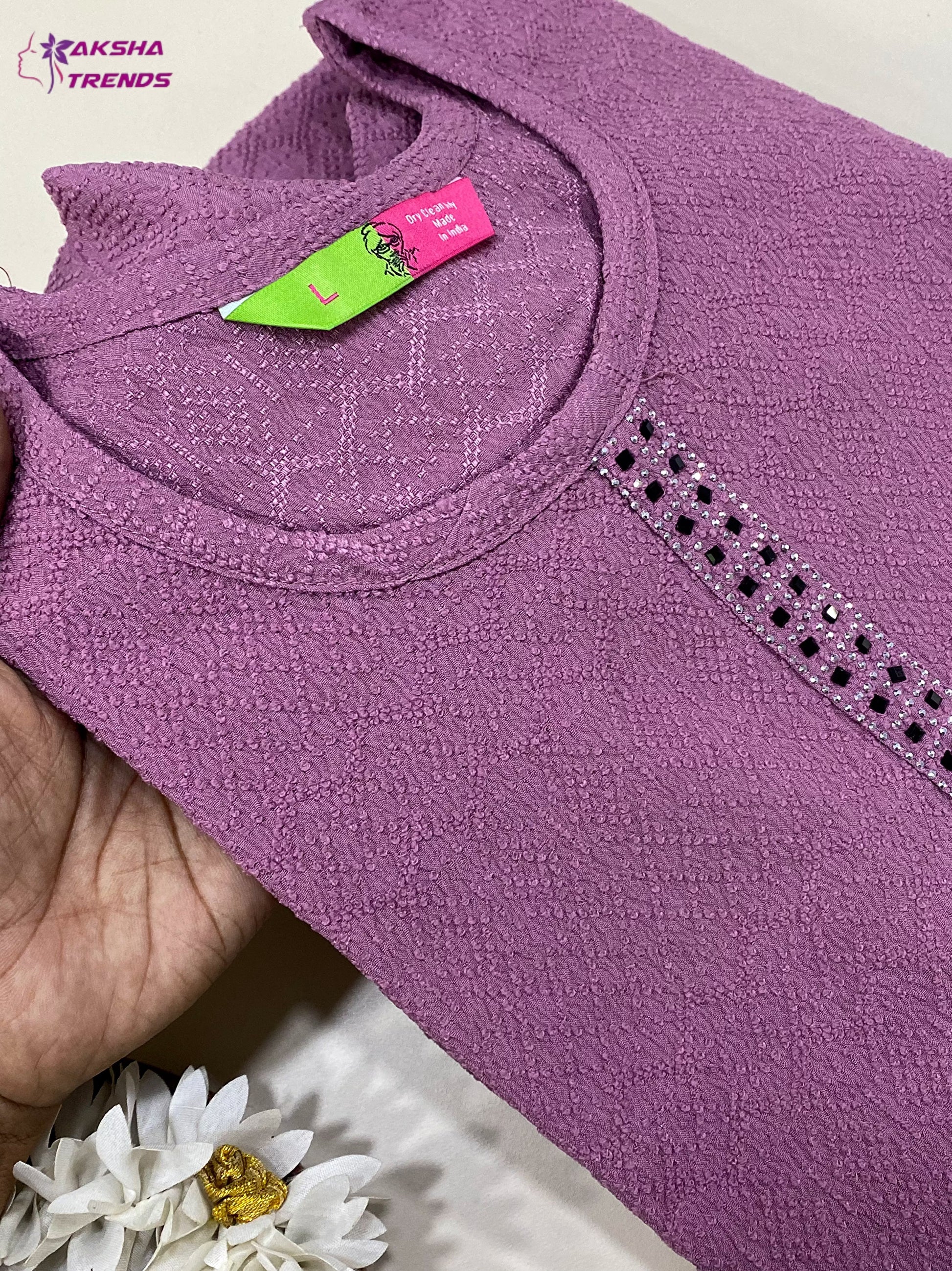 Popcorn Soft Kurti (L) Aksha Trends