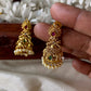 Premium floral jhumka Aksha Trends