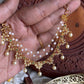 Premium diamond earchain -3 layer Aksha Trends