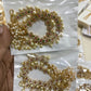 Premium floral diamond earchain -3 layer Aksha Trends