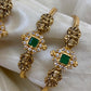 Nagas lakshmi kadas Green (2pc) Aksha Trends