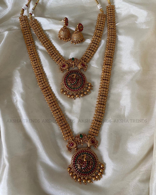Antique peacock combo Aksha Trends