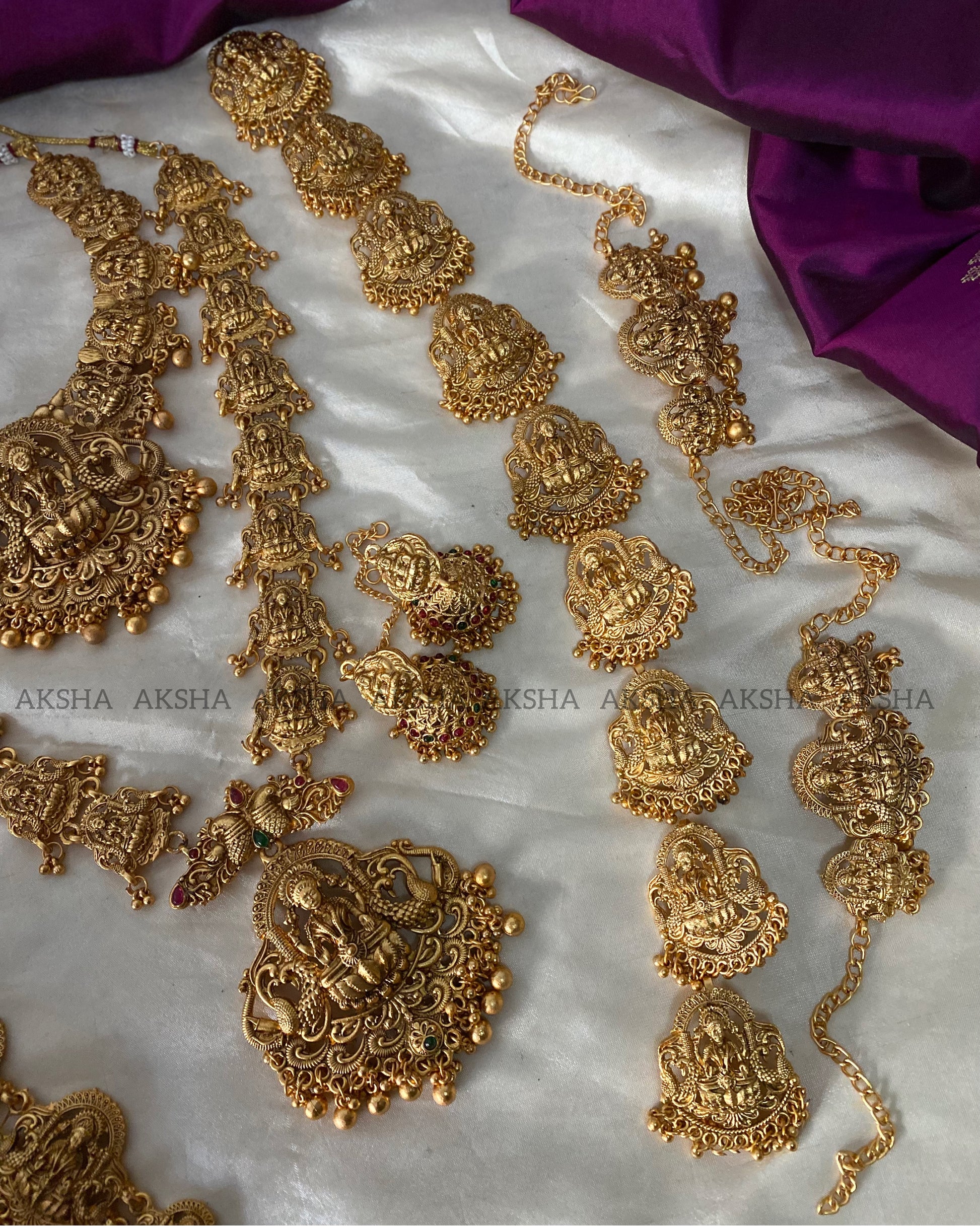 Lakshmi idol bridals full set Aksha Trends