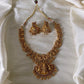 Golden Nagasi bridal necklace Aksha Trends