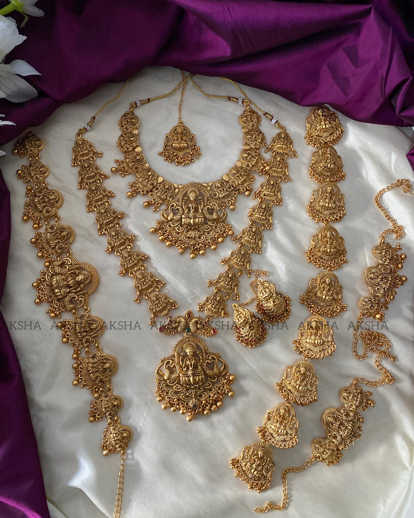 Lakshmi idol bridals full set Aksha Trends