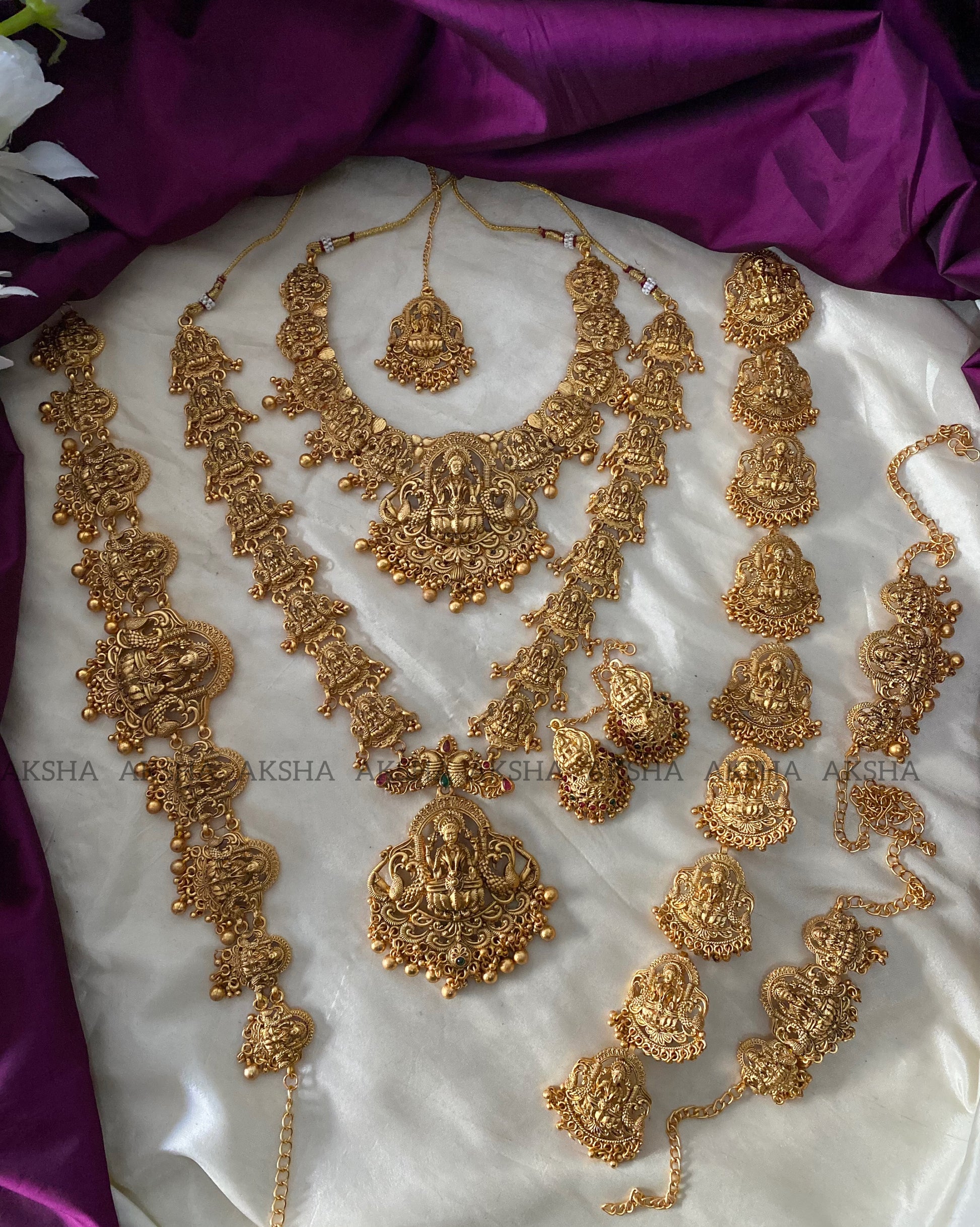 Lakshmi idol bridals full set Aksha Trends