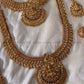 Lakshmi with peacock design -semi bridal combos Aksha Trends