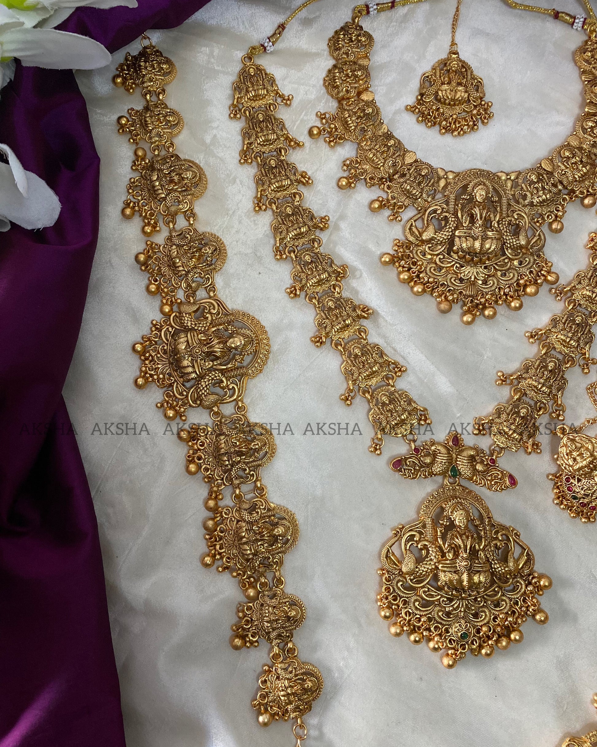 Lakshmi idol bridals full set Aksha Trends