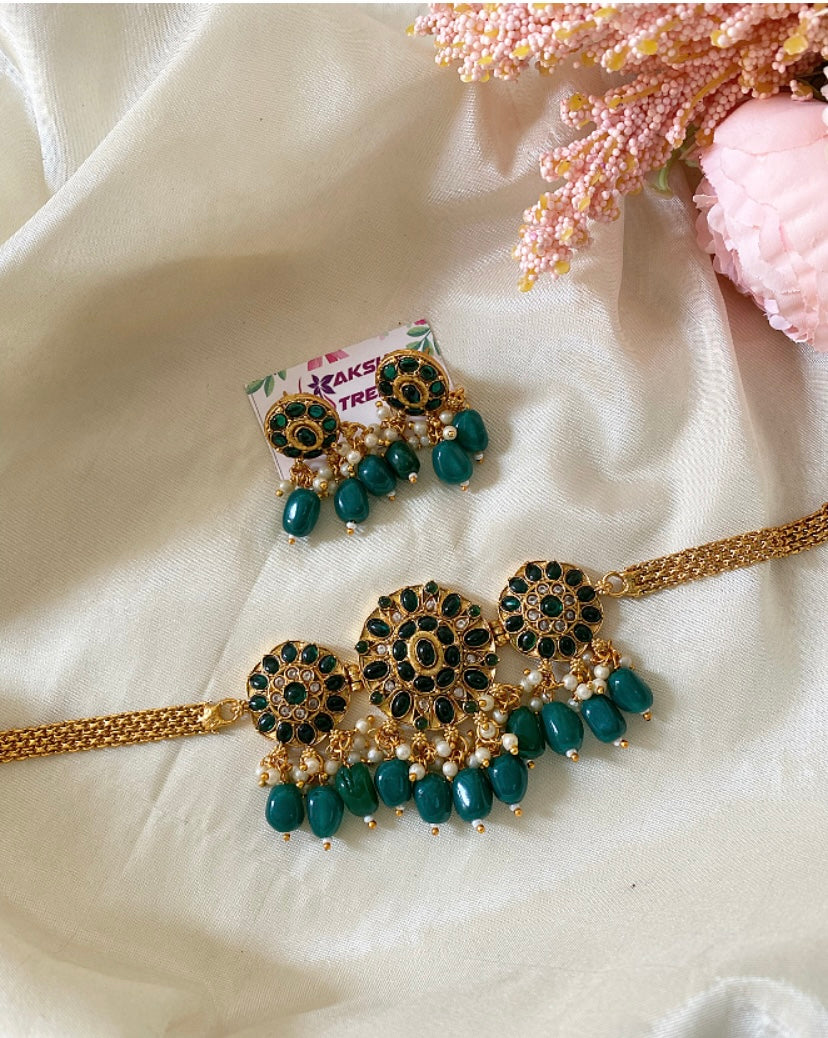 Kundan choker Aksha Trends