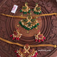 Annam mattgold choker Aksha Trends