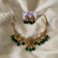 3D design peacock hasli necklace Aksha Trends