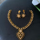 Floral diamond necklace Aksha Trends