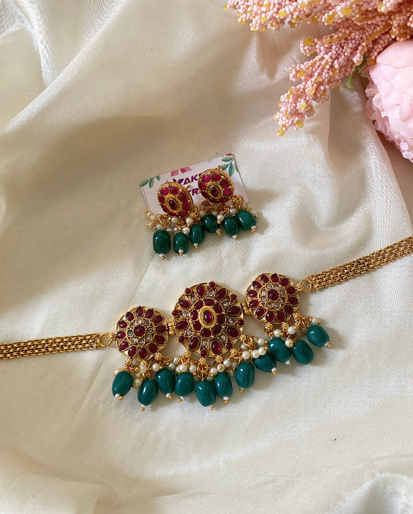 Kundan choker Aksha Trends