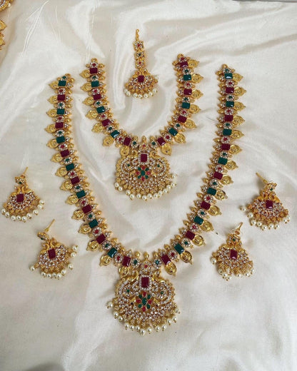 Goldpolish bridal stone combo -Multi Aksha Trends