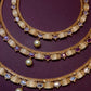 Goldplated AD necklace Aksha Trends