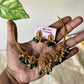 3D design peacock hasli necklace Aksha Trends