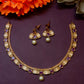 Goldplated AD necklace Aksha Trends