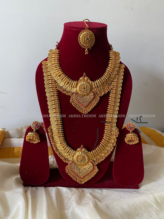 Lakshmi coin semi bridals Aksha Trends