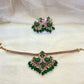 Annam mattgold choker Aksha Trends